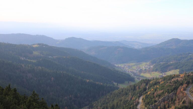 Dieses Bild zeigt eine Webcam-Aufnahme vom Achertal, aufgenommen am Dienstag, den 11.11.2025 um 15:00 Uhr. Die Temperatur betrug 8.1°C.