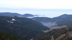 Dieses Bild zeigt eine Webcam-Aufnahme vom Achertal, aufgenommen am Freitag, den 23.01.2026 um 09:20 Uhr. Die Temperatur betrug 2.9°C.