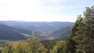 Dieses Bild zeigt eine Webcam-Aufnahme vom Achertal, aufgenommen am Donnerstag, den 15.10.2026 um 14:50 Uhr. Die Temperatur betrug 19.3°C.