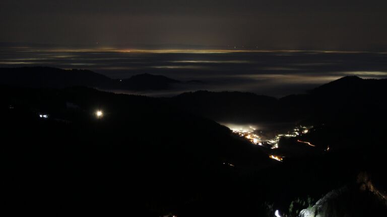 Dieses Bild zeigt eine Webcam-Aufnahme vom Achertal, aufgenommen am Donnerstag, den 22.01.2026 um 06:40 Uhr. Die Temperatur betrug 4.4°C.