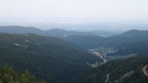 Dieses Bild zeigt eine Webcam-Aufnahme vom Achertal, aufgenommen am Donnerstag, den 18.09.2025 um 06:40 Uhr. Die Temperatur betrug 12.2°C.