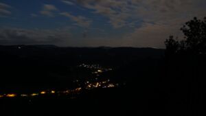 Dieses Bild zeigt eine Webcam-Aufnahme vom Achertal, aufgenommen am Dienstag, den 01.09.2026 um 05:40 Uhr. Die Temperatur betrug 13°C.