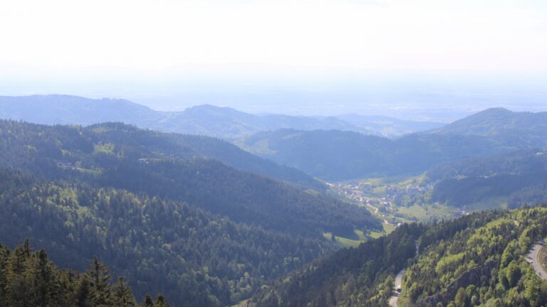 Dieses Bild zeigt eine Webcam-Aufnahme vom Achertal, aufgenommen am Freitag, den 09.05.2025 um 17:00 Uhr. Die Temperatur betrug 10.6°C.