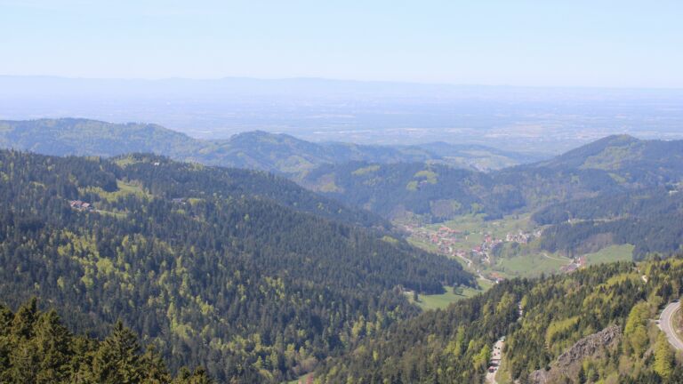 Dieses Bild zeigt eine Webcam-Aufnahme vom Achertal, aufgenommen am Freitag, den 24.04.2026 um 13:20 Uhr. Die Temperatur betrug 13.7°C.