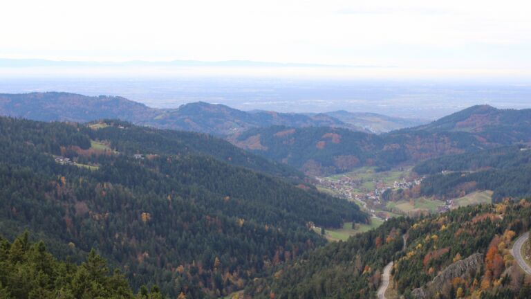 Dieses Bild zeigt eine Webcam-Aufnahme vom Achertal, aufgenommen am Freitag, den 31.10.2025 um 14:20 Uhr. Die Temperatur betrug 11.1°C.