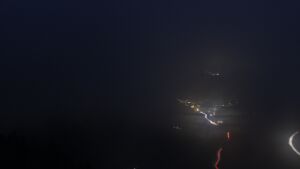 Dieses Bild zeigt eine Webcam-Aufnahme vom Achertal, aufgenommen am Dienstag, den 18.11.2025 um 18:00 Uhr. Die Temperatur betrug -2.7°C.