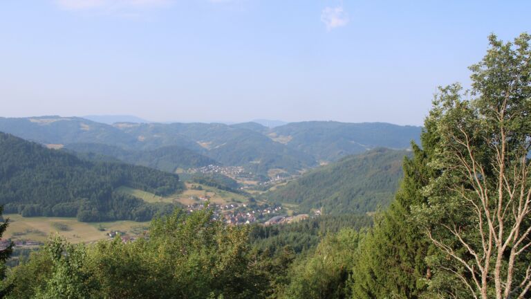 Dieses Bild zeigt eine Webcam-Aufnahme vom Achertal, aufgenommen am Freitag, den 31.07.2026 um 09:10 Uhr. Die Temperatur betrug 29.7°C.