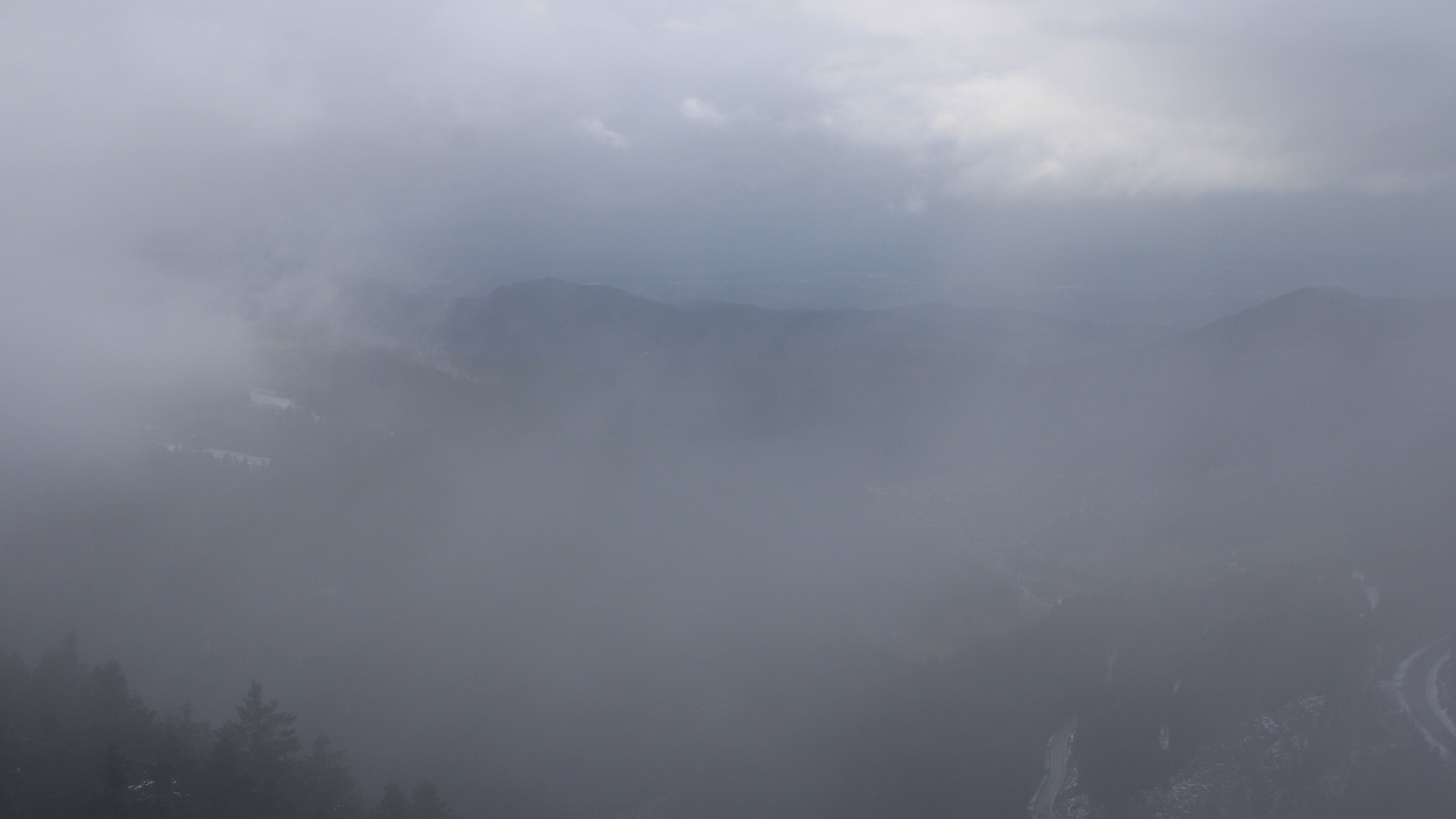 Dieses Bild zeigt eine Webcam-Aufnahme vom Achertal, aufgenommen am Donnerstag, den 19.02.2026 um 15:40 Uhr. Die Temperatur betrug 2°C.