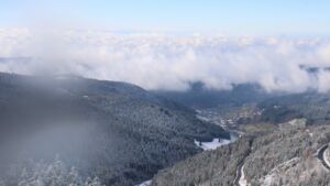 Dieses Bild zeigt eine Webcam-Aufnahme vom Achertal, aufgenommen am Freitag, den 21.11.2025 um 12:20 Uhr. Die Temperatur betrug -4.2°C.