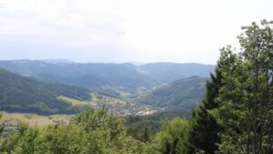 Dieses Bild zeigt eine Webcam-Aufnahme vom Achertal, aufgenommen am Montag, den 10.08.2026 um 15:40 Uhr. Die Temperatur betrug 34.3°C.