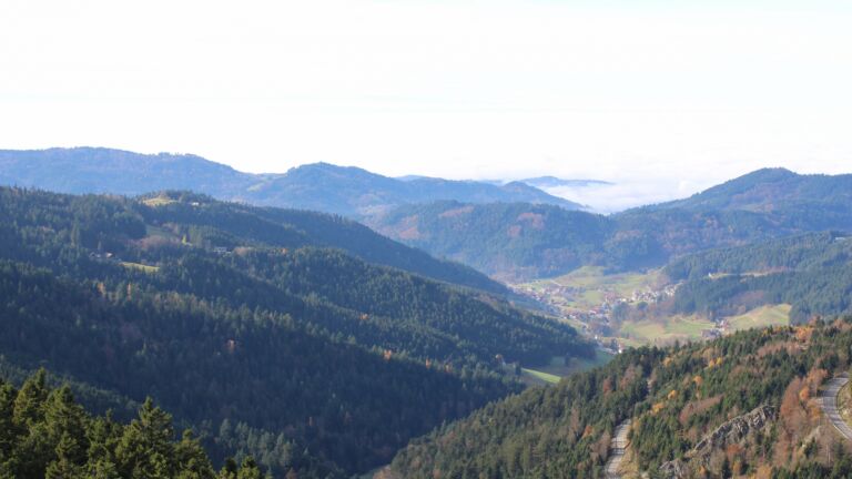 Dieses Bild zeigt eine Webcam-Aufnahme vom Achertal, aufgenommen am Montag, den 10.11.2025 um 13:10 Uhr. Die Temperatur betrug 8.4°C.