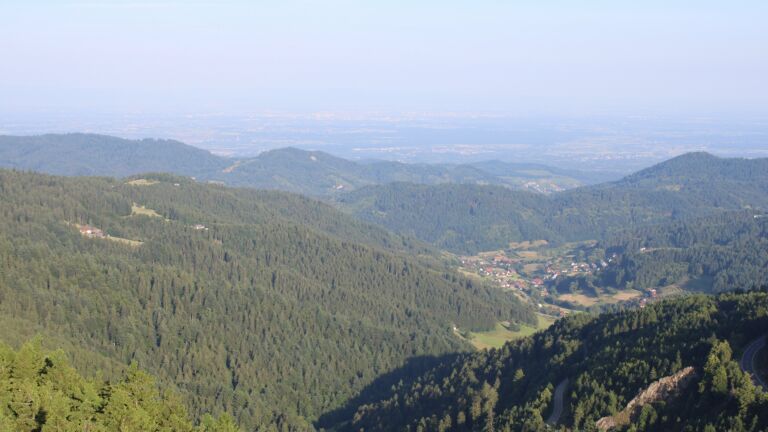 Dieses Bild zeigt eine Webcam-Aufnahme vom Achertal, aufgenommen am Mittwoch, den 18.06.2025 um 07:30 Uhr. Die Temperatur betrug 20°C.
