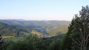 Dieses Bild zeigt eine Webcam-Aufnahme vom Achertal, aufgenommen am Montag, den 20.07.2026 um 07:00 Uhr. Die Temperatur betrug 13°C.