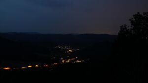 Dieses Bild zeigt eine Webcam-Aufnahme vom Achertal, aufgenommen am Sonntag, den 16.08.2026 um 05:30 Uhr. Die Temperatur betrug 23.2°C.