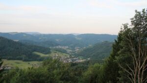 Dieses Bild zeigt eine Webcam-Aufnahme vom Achertal, aufgenommen am Donnerstag, den 23.07.2026 um 06:20 Uhr. Die Temperatur betrug 11.7°C.