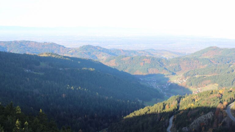 Dieses Bild zeigt eine Webcam-Aufnahme vom Achertal, aufgenommen am Mittwoch, den 05.11.2025 um 08:50 Uhr. Die Temperatur betrug 13.1°C.