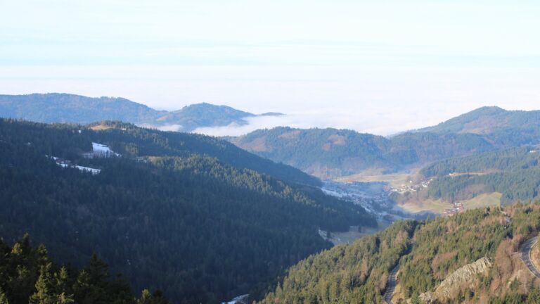 Dieses Bild zeigt eine Webcam-Aufnahme vom Achertal, aufgenommen am Donnerstag, den 22.01.2026 um 10:20 Uhr. Die Temperatur betrug 6°C.