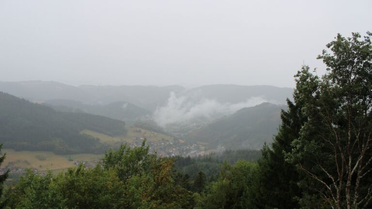 Dieses Bild zeigt eine Webcam-Aufnahme vom Achertal, aufgenommen am Freitag, den 21.08.2026 um 14:00 Uhr. Die Temperatur betrug 12.5°C.