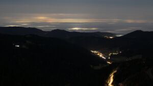 Dieses Bild zeigt eine Webcam-Aufnahme vom Achertal, aufgenommen am Montag, den 10.11.2025 um 06:00 Uhr. Die Temperatur betrug 5°C.