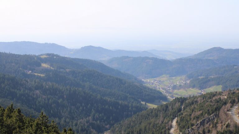 Dieses Bild zeigt eine Webcam-Aufnahme vom Achertal, aufgenommen am Donnerstag, den 05.03.2026 um 14:30 Uhr. Die Temperatur betrug 13.5°C.