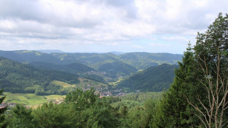 Dieses Bild zeigt eine Webcam-Aufnahme vom Achertal, aufgenommen am Samstag, den 13.06.2026 um 10:30 Uhr. Die Temperatur betrug 16.9°C.