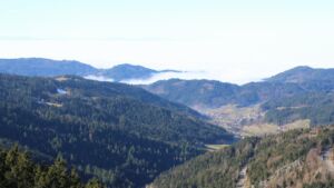 Dieses Bild zeigt eine Webcam-Aufnahme vom Achertal, aufgenommen am Sonntag, den 08.02.2026 um 12:20 Uhr. Die Temperatur betrug 4.6°C.