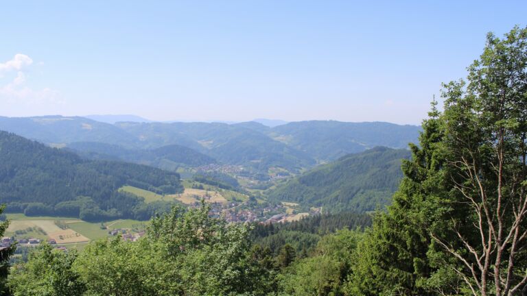 Dieses Bild zeigt eine Webcam-Aufnahme vom Achertal, aufgenommen am Mittwoch, den 27.05.2026 um 12:20 Uhr. Die Temperatur betrug 26.8°C.