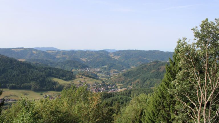 Dieses Bild zeigt eine Webcam-Aufnahme vom Achertal, aufgenommen am Donnerstag, den 27.08.2026 um 10:20 Uhr. Die Temperatur betrug 30.2°C.