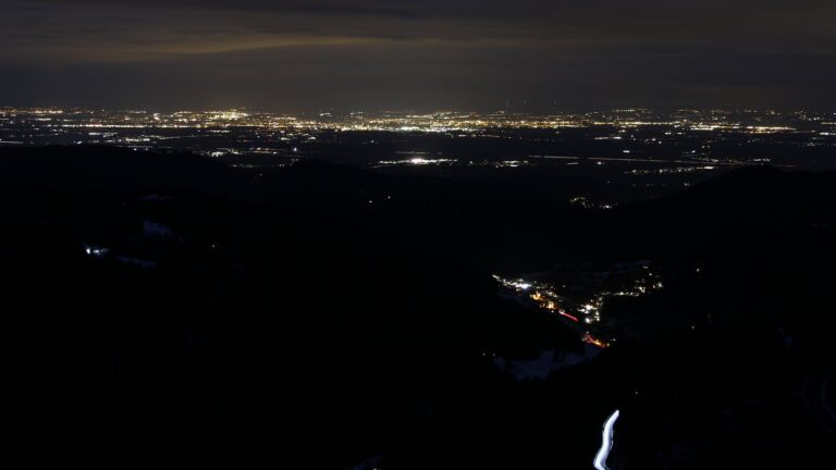 Dieses Bild zeigt eine Webcam-Aufnahme vom Achertal, aufgenommen am Mittwoch, den 14.01.2026 um 07:20 Uhr. Die Temperatur betrug 4.3°C.