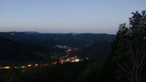Dieses Bild zeigt eine Webcam-Aufnahme vom Achertal, aufgenommen am Dienstag, den 06.10.2026 um 06:50 Uhr. Die Temperatur betrug 15°C.