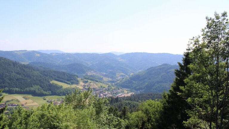 Dieses Bild zeigt eine Webcam-Aufnahme vom Achertal, aufgenommen am Mittwoch, den 27.05.2026 um 17:00 Uhr. Die Temperatur betrug 31°C.
