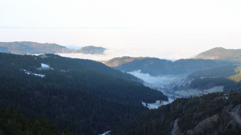 Dieses Bild zeigt eine Webcam-Aufnahme vom Achertal, aufgenommen am Dienstag, den 20.01.2026 um 09:00 Uhr. Die Temperatur betrug 9.1°C.