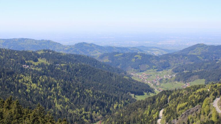 Dieses Bild zeigt eine Webcam-Aufnahme vom Achertal, aufgenommen am Samstag, den 25.04.2026 um 13:50 Uhr. Die Temperatur betrug 13.8°C.