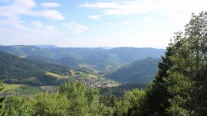 Dieses Bild zeigt eine Webcam-Aufnahme vom Achertal, aufgenommen am Mittwoch, den 17.06.2026 um 18:40 Uhr. Die Temperatur betrug 28.7°C.