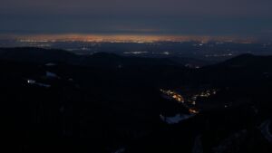 Dieses Bild zeigt eine Webcam-Aufnahme vom Achertal, aufgenommen am Sonntag, den 23.11.2025 um 06:50 Uhr. Die Temperatur betrug -3.5°C.