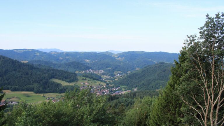 Dieses Bild zeigt eine Webcam-Aufnahme vom Achertal, aufgenommen am Mittwoch, den 08.07.2026 um 09:00 Uhr. Die Temperatur betrug 20°C.