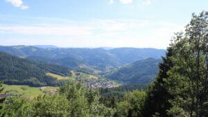 Dieses Bild zeigt eine Webcam-Aufnahme vom Achertal, aufgenommen am Montag, den 15.06.2026 um 17:30 Uhr. Die Temperatur betrug 24.2°C.