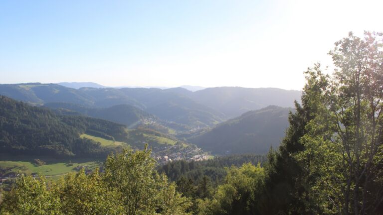 Dieses Bild zeigt eine Webcam-Aufnahme vom Achertal, aufgenommen am Dienstag, den 22.09.2026 um 17:40 Uhr. Die Temperatur betrug 22.8°C.
