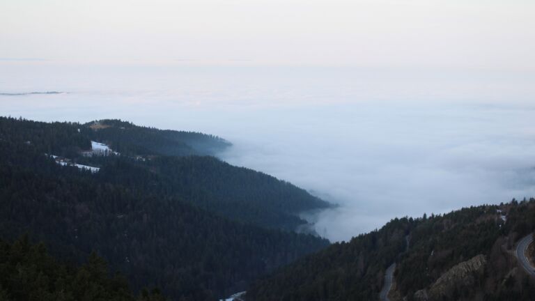 Dieses Bild zeigt eine Webcam-Aufnahme vom Achertal, aufgenommen am Sonntag, den 18.01.2026 um 08:40 Uhr. Die Temperatur betrug 7.1°C.