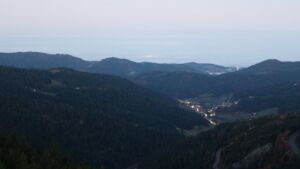 Dieses Bild zeigt eine Webcam-Aufnahme vom Achertal, aufgenommen am Montag, den 10.11.2025 um 06:50 Uhr. Die Temperatur betrug 3.9°C.