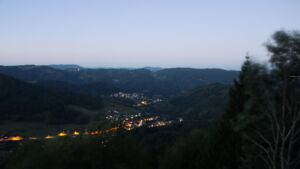 Dieses Bild zeigt eine Webcam-Aufnahme vom Achertal, aufgenommen am Sonntag, den 06.09.2026 um 06:10 Uhr. Die Temperatur betrug 13.8°C.
