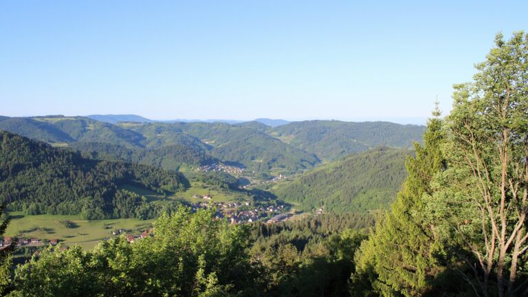 Dieses Bild zeigt eine Webcam-Aufnahme vom Achertal, aufgenommen am Freitag, den 22.05.2026 um 07:30 Uhr. Die Temperatur betrug 15.6°C.
