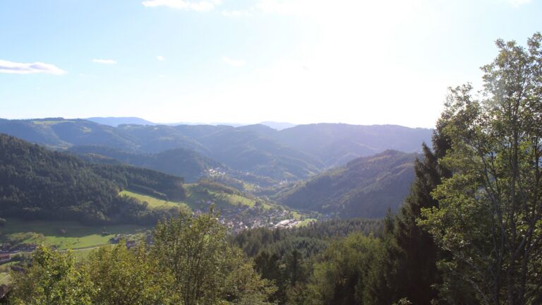 Dieses Bild zeigt eine Webcam-Aufnahme vom Achertal, aufgenommen am Montag, den 12.10.2026 um 16:30 Uhr. Die Temperatur betrug 15°C.