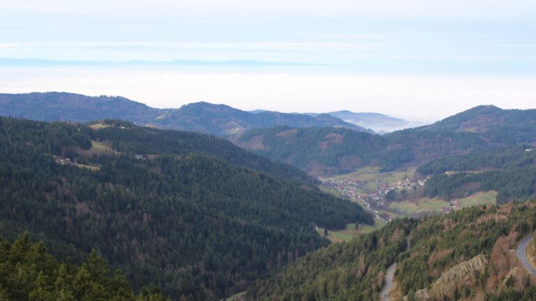 Dieses Bild zeigt eine Webcam-Aufnahme vom Achertal, aufgenommen am Mittwoch, den 03.12.2025 um 10:30 Uhr. Die Temperatur betrug 5.8°C.