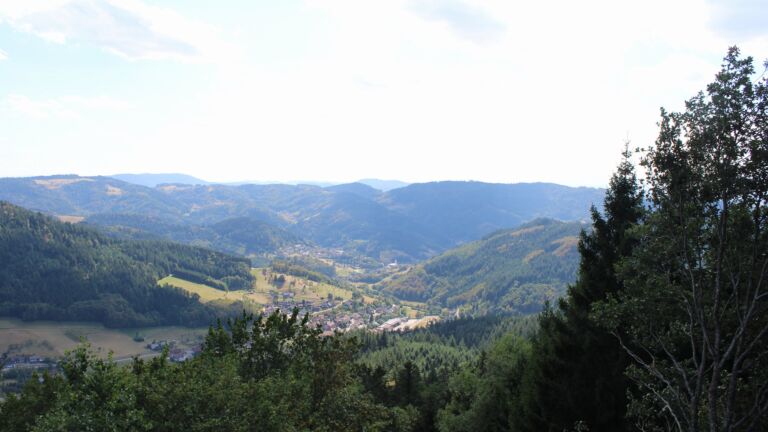 Dieses Bild zeigt eine Webcam-Aufnahme vom Achertal, aufgenommen am Mittwoch, den 19.08.2026 um 15:40 Uhr. Die Temperatur betrug 29°C.