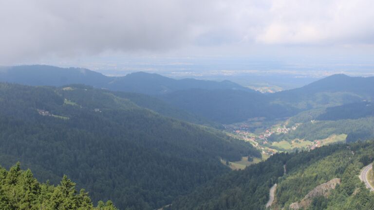 Dieses Bild zeigt eine Webcam-Aufnahme vom Achertal, aufgenommen am Donnerstag, den 17.07.2025 um 11:20 Uhr. Die Temperatur betrug 13°C.