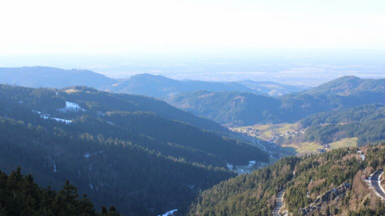 Dieses Bild zeigt eine Webcam-Aufnahme vom Achertal, aufgenommen am Donnerstag, den 15.01.2026 um 14:40 Uhr. Die Temperatur betrug 6.9°C.