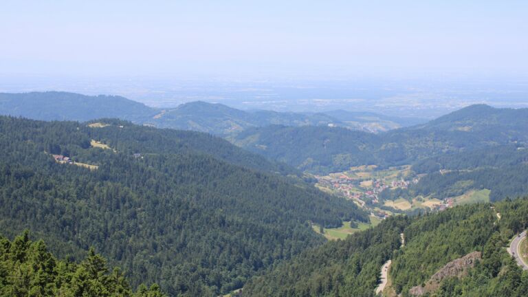 Dieses Bild zeigt eine Webcam-Aufnahme vom Achertal, aufgenommen am Freitag, den 20.06.2025 um 12:50 Uhr. Die Temperatur betrug 22.1°C.