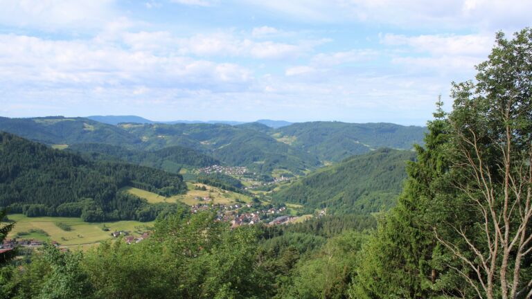 Dieses Bild zeigt eine Webcam-Aufnahme vom Achertal, aufgenommen am Samstag, den 06.06.2026 um 09:40 Uhr. Die Temperatur betrug 17.2°C.