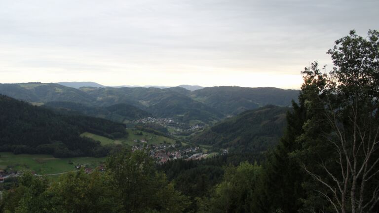 Dieses Bild zeigt eine Webcam-Aufnahme vom Achertal, aufgenommen am Sonntag, den 20.09.2026 um 18:50 Uhr. Die Temperatur betrug 18.6°C.